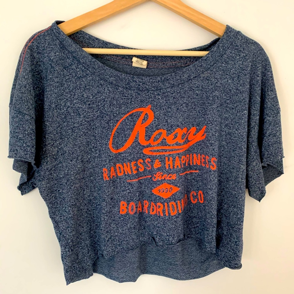 Roxy Blue crop top - 3 for 15